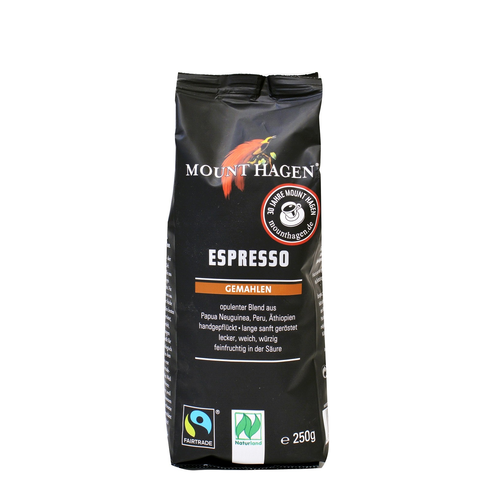 MOUNT HAGEN Мляно кафе еспресо Bio
