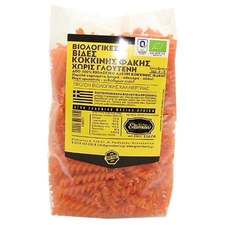 GREEN FAMILY Spaghetti Red Lentil Screws Bio