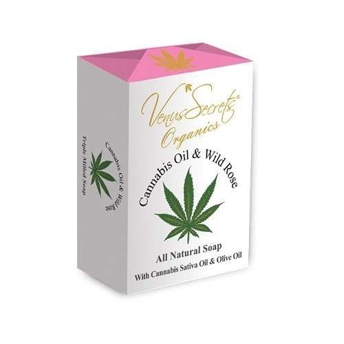 Venus Secrets Wild Rose & Hemp Oil Natural Soap