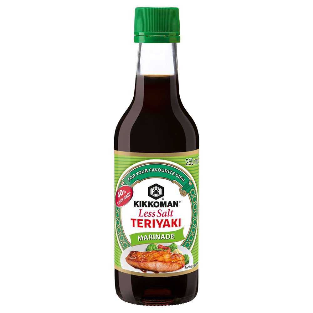Kikkoman Teriyaki Sauce with Less Salt