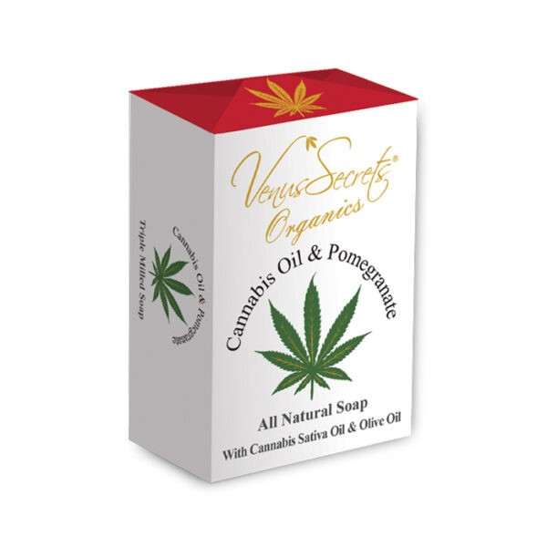 Venus Secrets Natural Soap with Hemp Oil & Vanilla