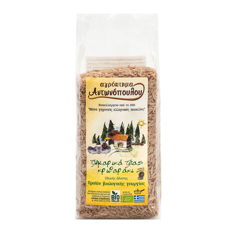Agroktima Antonopoulos Pasta Zeas Kritharaki Oliki Alesis