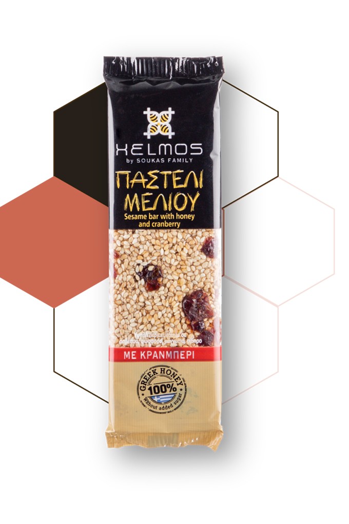 Xelmos Honey Pastel with Cranberries