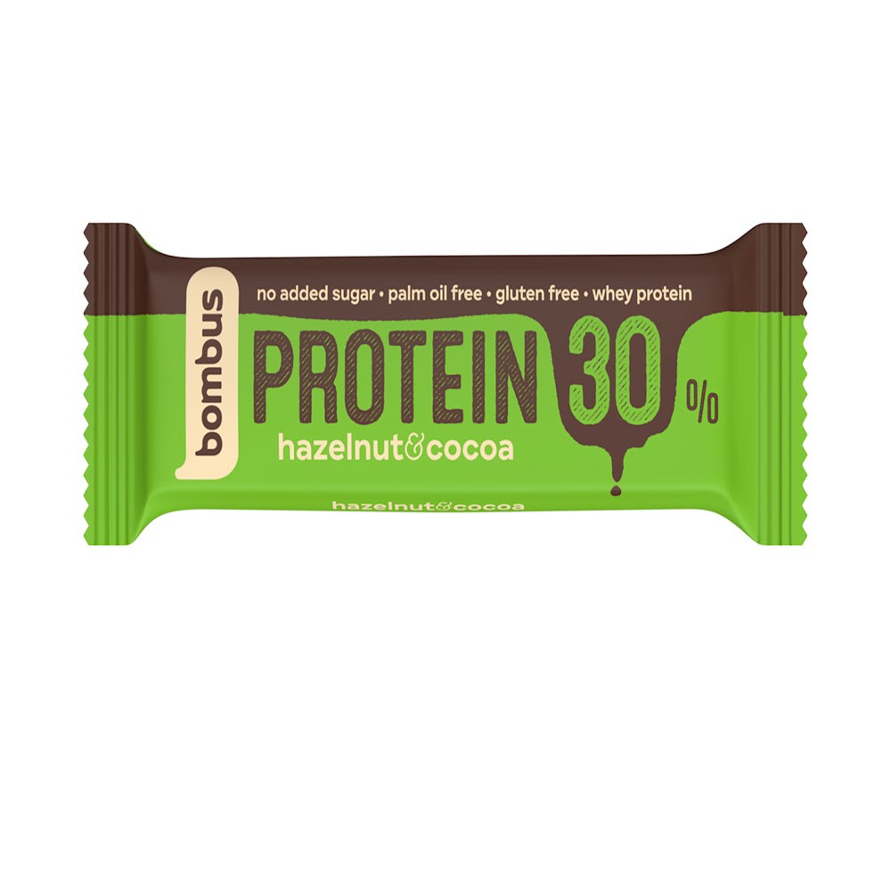 Bombus Protein Bar with Hazelnuts & Sweetener