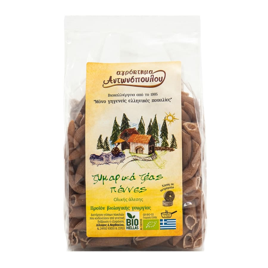 Antonopoulos Farm Zeas Pennes Whole Milled Pasta