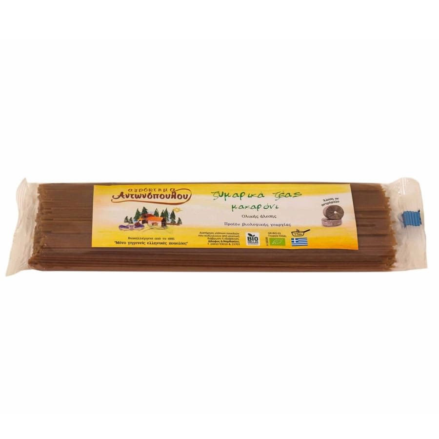Agroktima Antonopoulos Pasta Zeas Whole Milled Macaroni