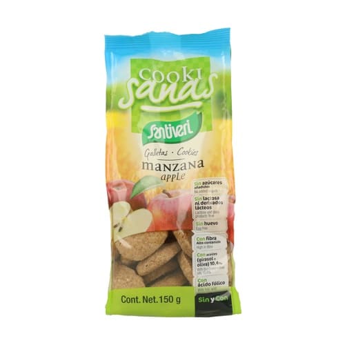 Santiveri Whole Grain Apple Biscuits