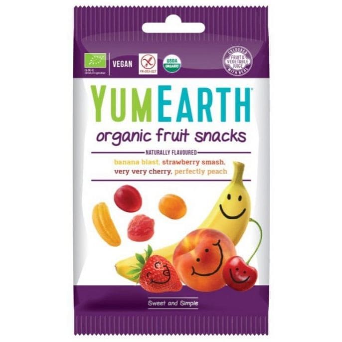 Yumearth Ζελεδάκια με Γεύση Φρούτων