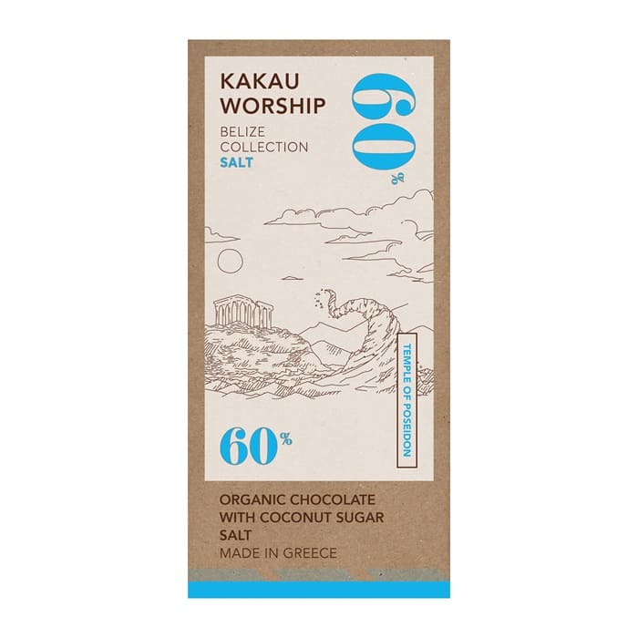 Kakau Worship Βιολογική Σοκολάτα με Αλάτι