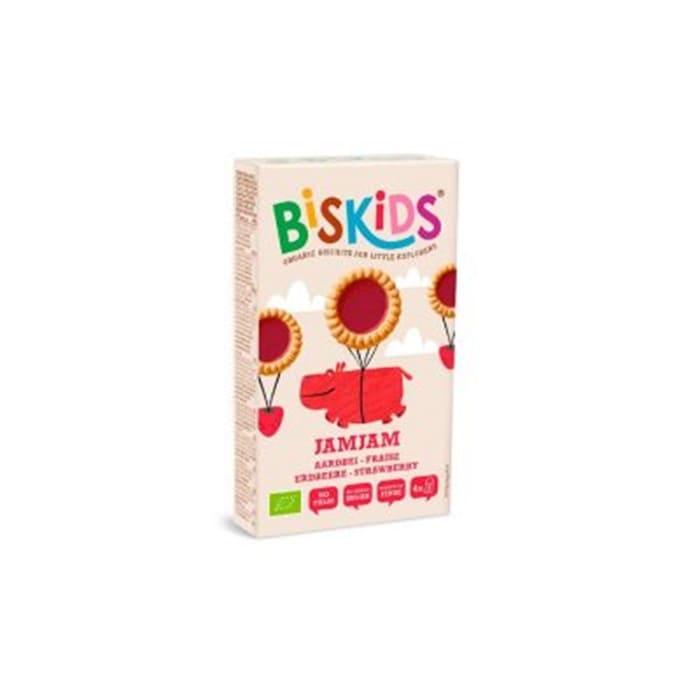 Biskids Μπισκότα με γεύση Φράουλας