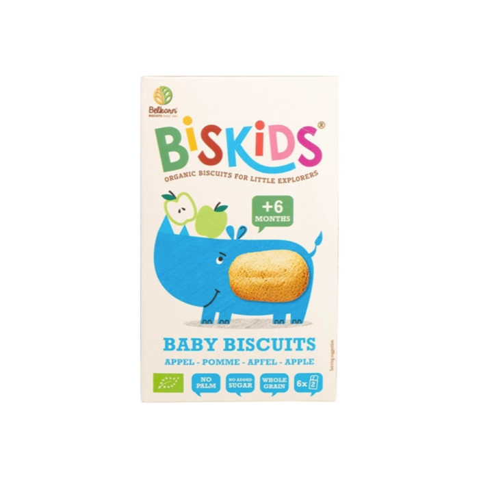 Biskids 6+ μηνών Μπισκότα με γεύση Μήλου