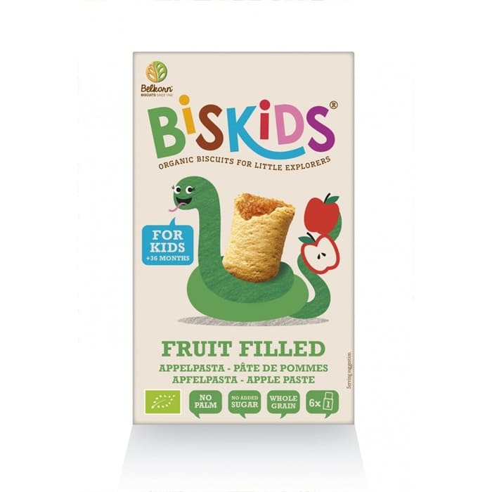 Biskids 36+ για Παιδιά Μπισκότα με Γέμιση Μήλου